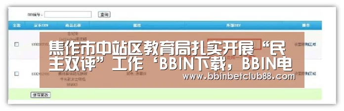 焦作市中站区教育局扎实开展“民主双评”工作‘BBIN下载,BBIN电竞,BBIN入口,BBIN体育’(图2) BBIN下载,BBIN电竞,BBIN入口,BBIN体育